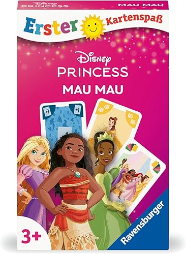 Ravensburger 24709 - Disney Princess Mau Mau - Le Jeu de Cartes Classique pour 2