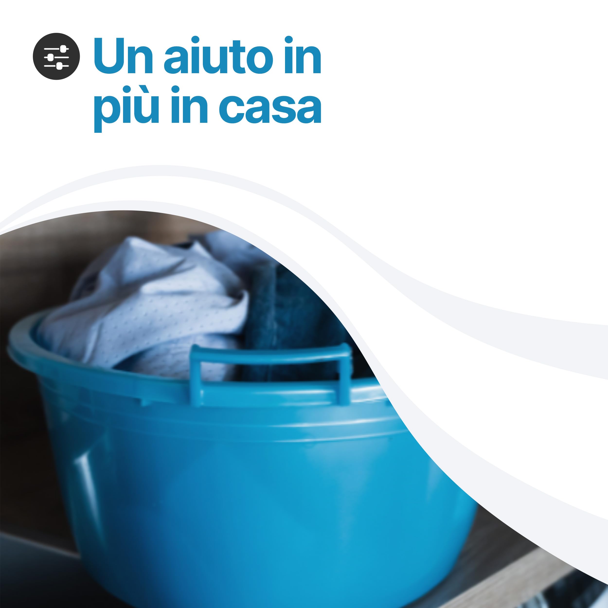 Tomaino - Bacinella Rettangolare Grande in Plastica Rigida 10 litri - Portabiancheria Multiuso per Casa e Lavaggio Panni Cane - Catino per Bucato