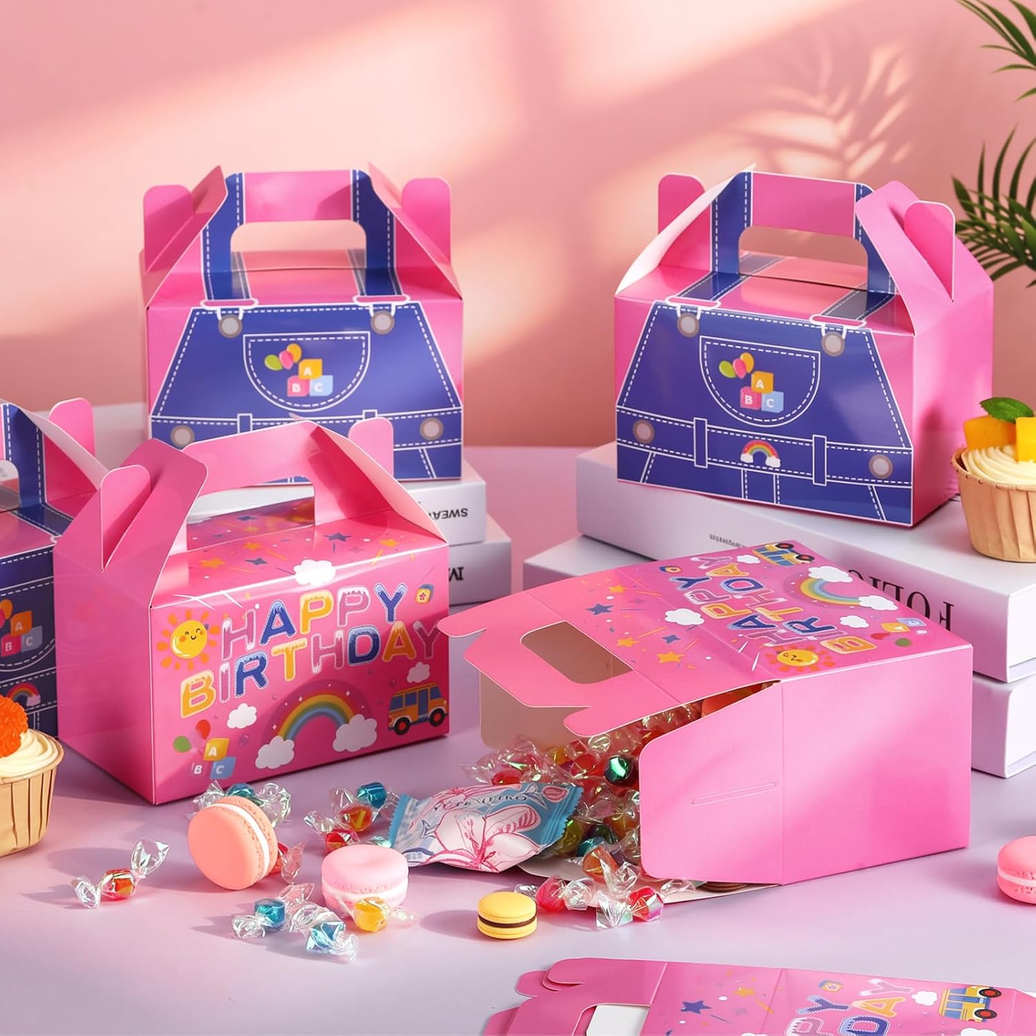 DERTE 24Pcs Bulk English Teacher Birthday Back to School Candy Box image 5