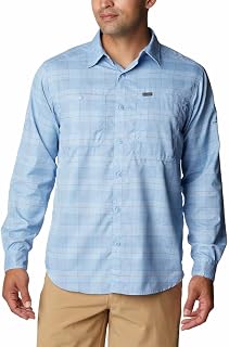 Columbia Men Omni-Shade Silver Ridge Utility Lite Plaid Hiking and Trekking Long Sleeve Shirt Price In India