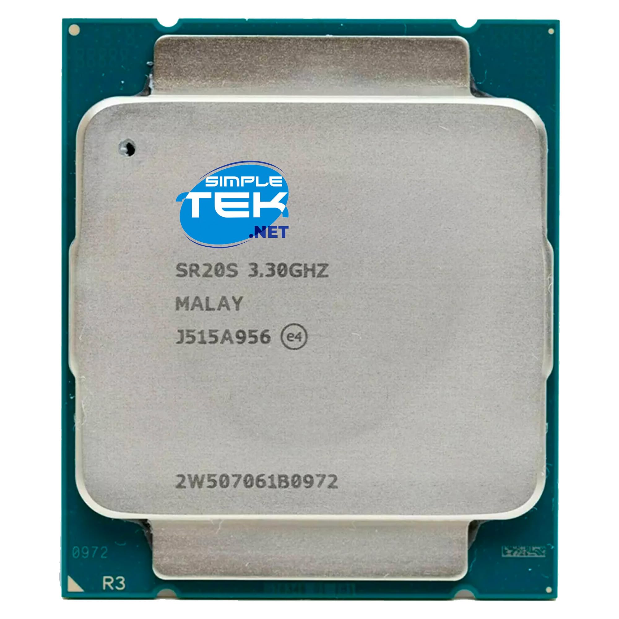 SIMPLETEK - Processore i7-5820K 6 core 12 thread 3,30 GHz fino a 3,60 GHz, socket LGA 2011-3, 140 W TDP - Dissipatore Incluso (Ricondizionato)