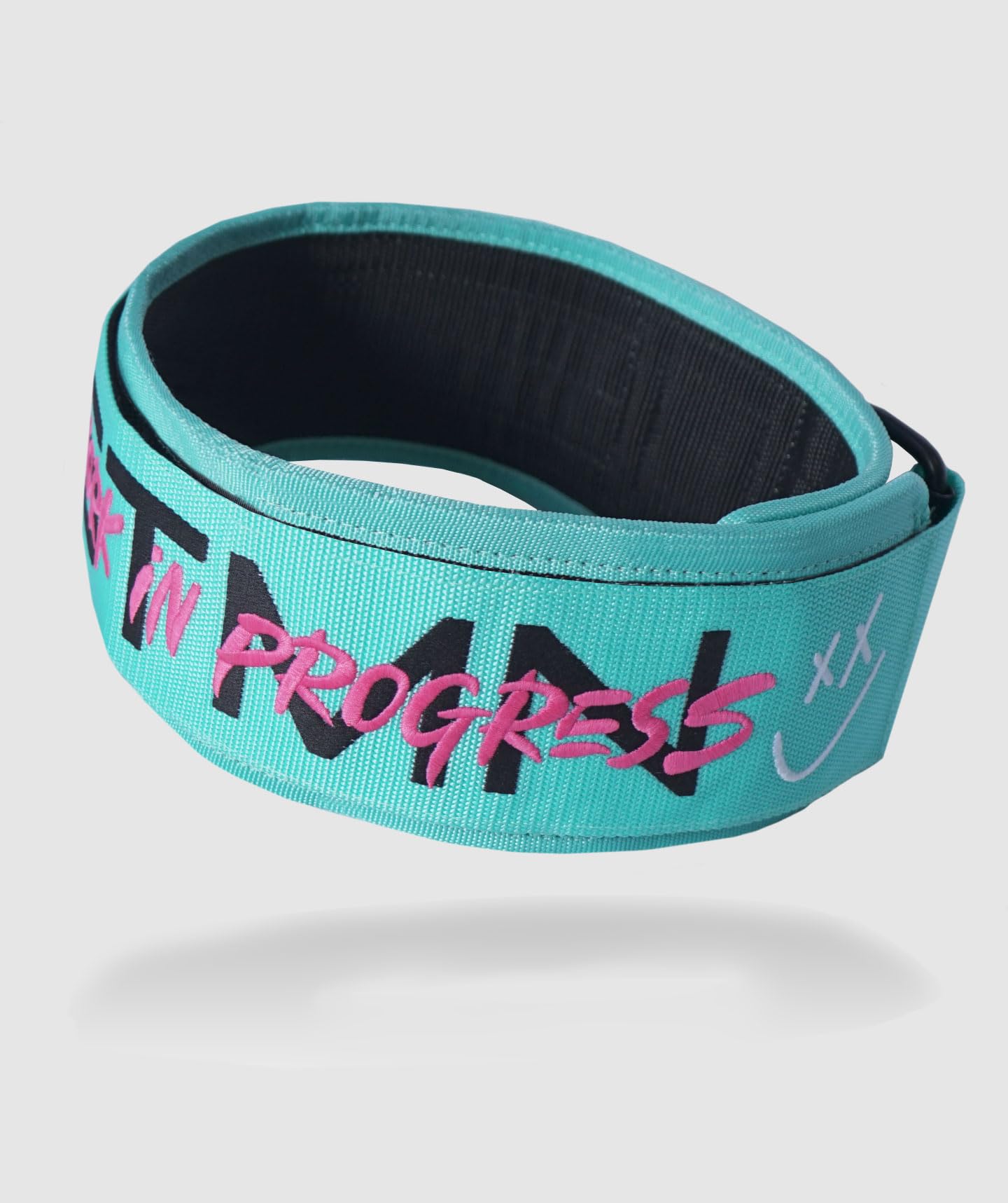 Cinta CORE X Haley Adams, Cintura Powerlifting/Weightlifting Unisex in Nylow Premium Profilo Fisso | Supporto Schiena e Core per Cross Training, WOD, Palestra