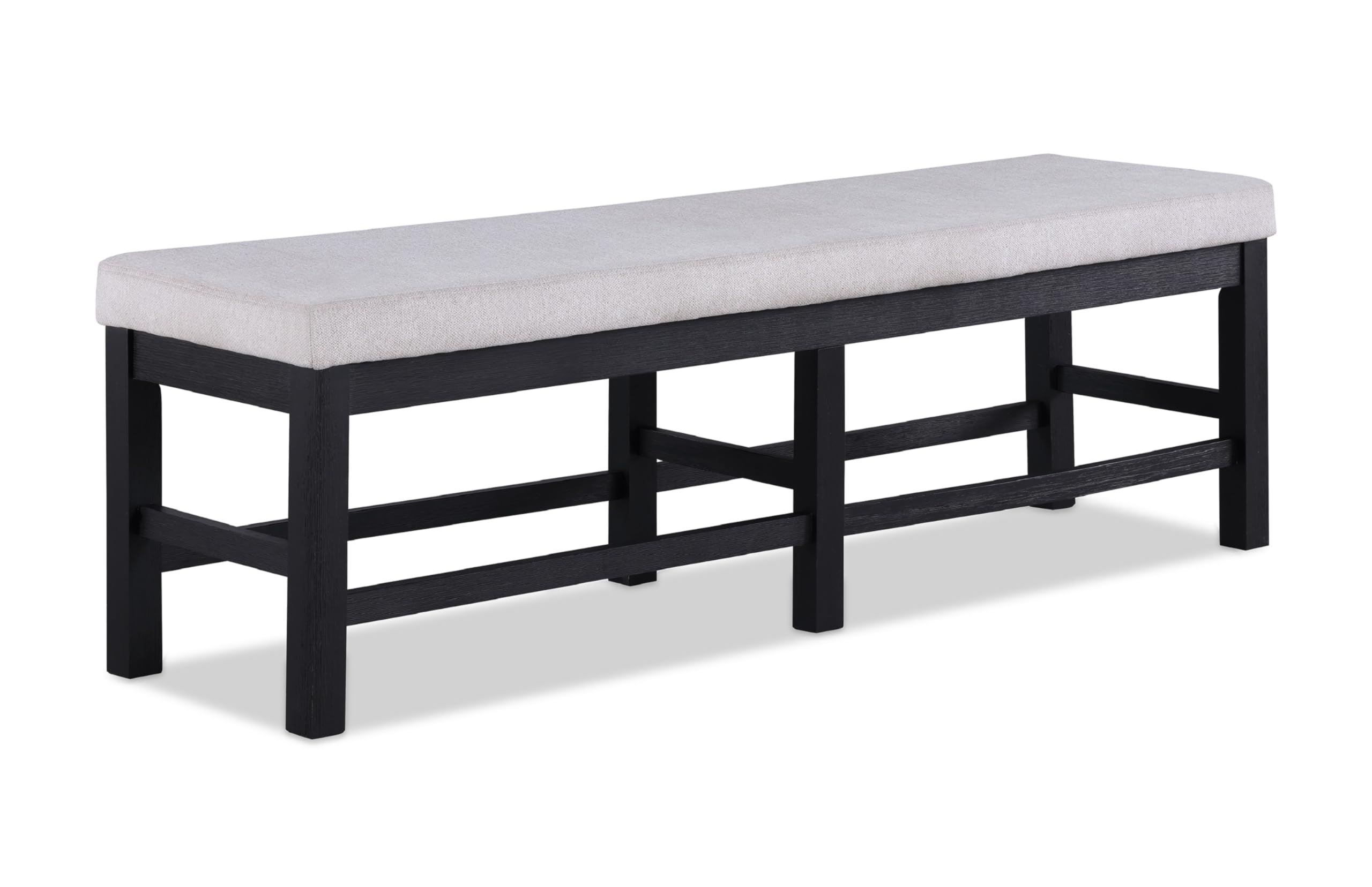 IDÉE　SOLID BENCH ヘンリーボーン柄ナチュラルグレー 受注生産品】SOLID BENCH｜2人掛け｜IDEE SHOP Online