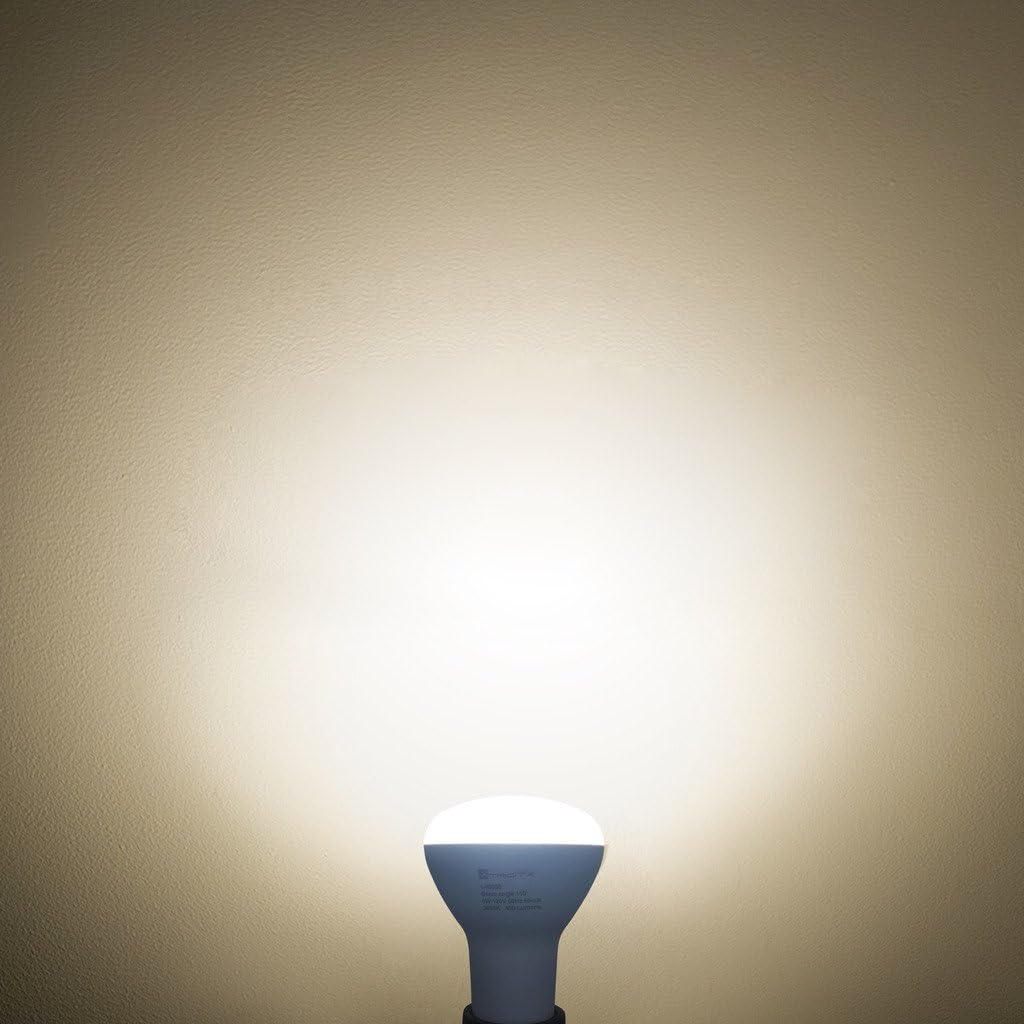Xtricity BR20 LED Spotlight Bulb, 6.5W (50W Equivalent), Dimmable, 460 Lumens, R20 3000k Soft White, E26 Medium Base, Energy Star (6 Pack)