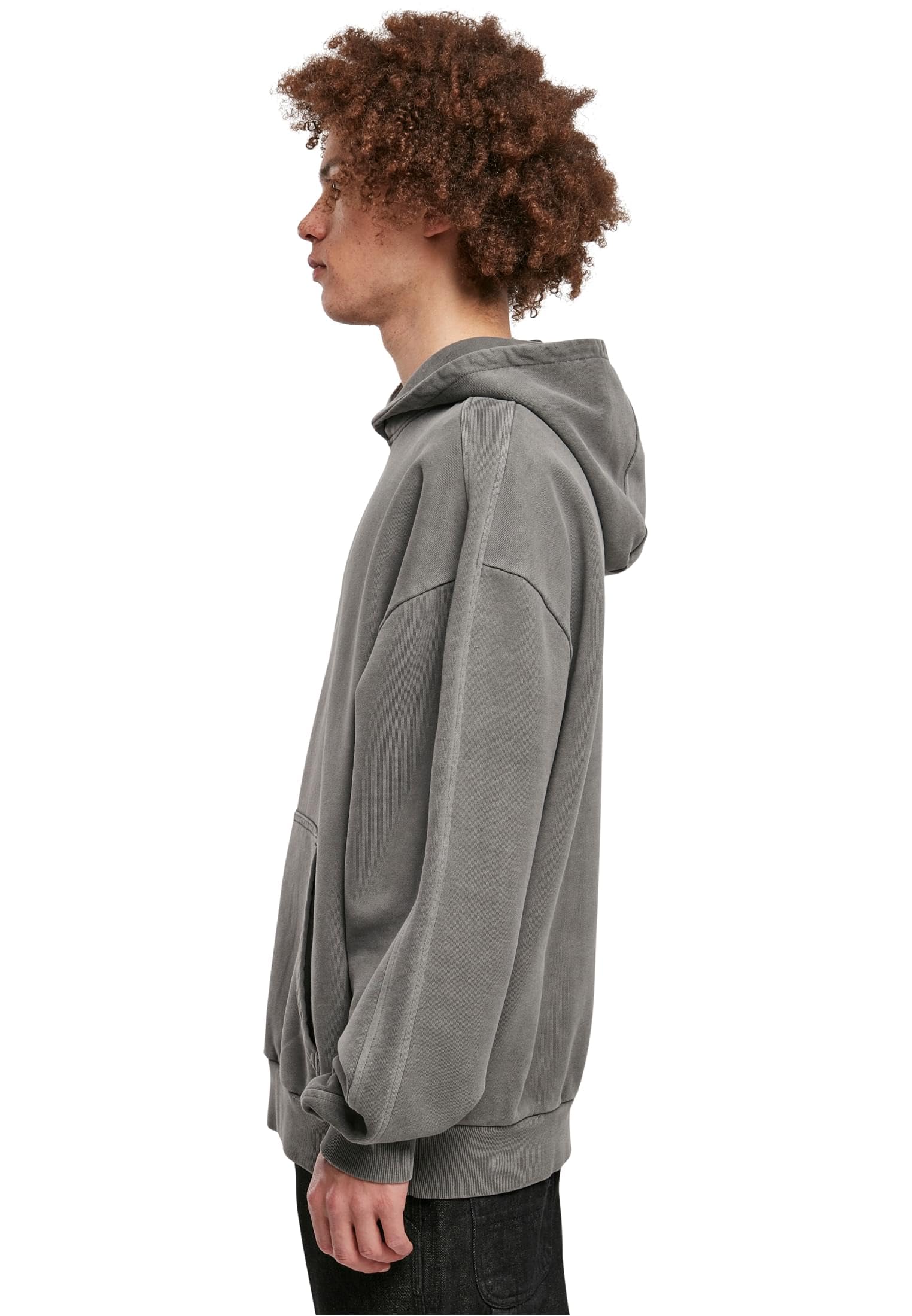 Urban Classics Felpa con Cappuccio Heavy Terry Garment Dye Maglia di Tuta Uomo (Pacco da 1)