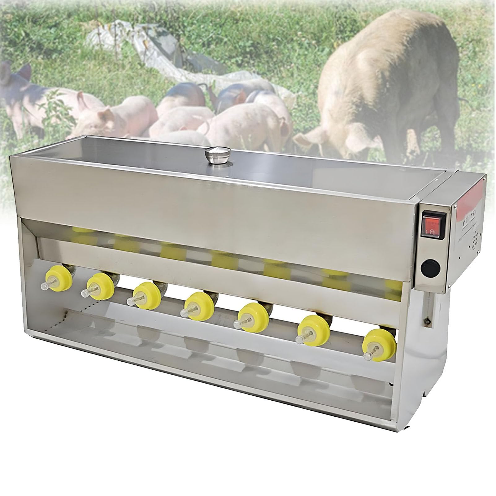 Distributeur de lait de porc pour une alimentation autonome des porcelets en bâtiment