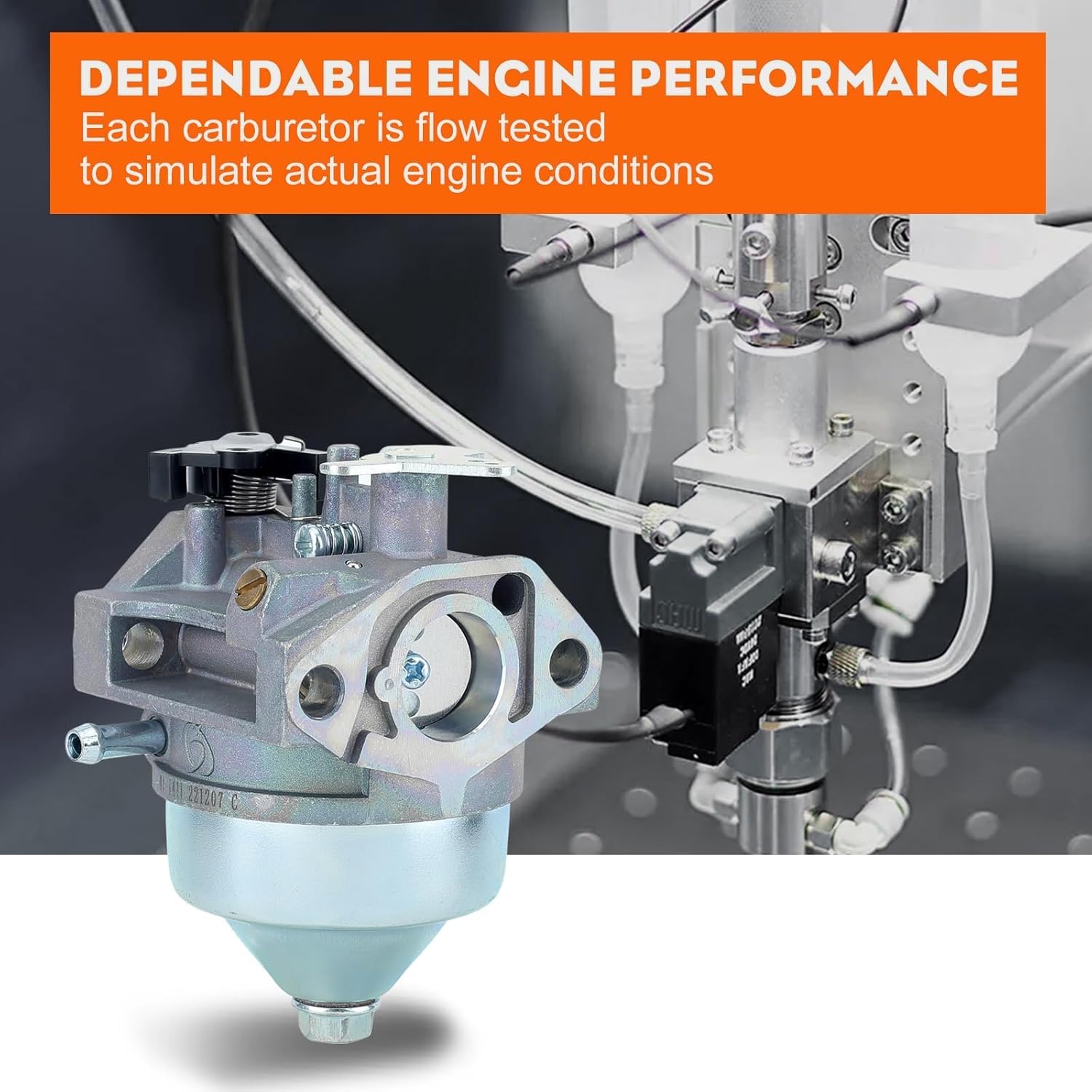 HIPA GCV190 HRX217 Carburetor for Honda GCV 190 GCV190LA GCV190A Engine HRX 217 HRB217 HRX217K1 HRX217K2 Lawn Mower Replace 16100-Z0Y-813 Pressure Washer