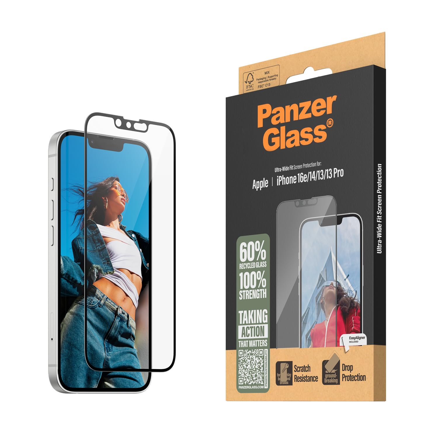 Panzerglass ® Screen Protector Iphone 17E | 16E | 14 | 13 | 13 Pro | U