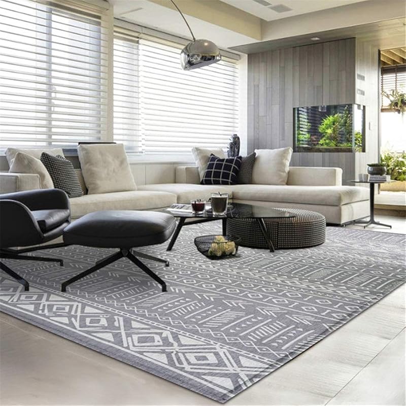 カーペット アメリカのリビングルームベッドルームホームマットレトロな民族スタイルライトラグジュアリーシンプルなカーペット 居間のカーペットに