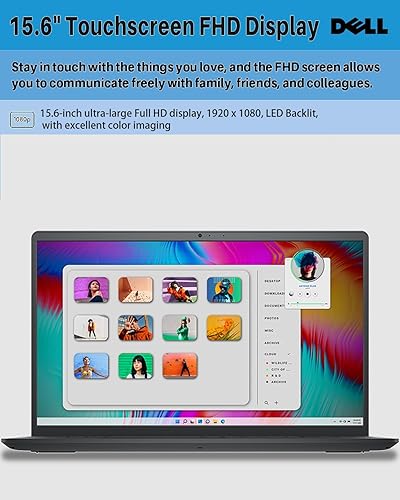 Miniatura 4 de Dell Inspiron 3525 - Laptop empresarial, 15.6 pulgadas FHD, AMD Ryzen 7 5825U, Windows 11 Pro, 64 GB de RAM, SSD de 2 TB, Wi-Fi, HDMI, Bluetooth,