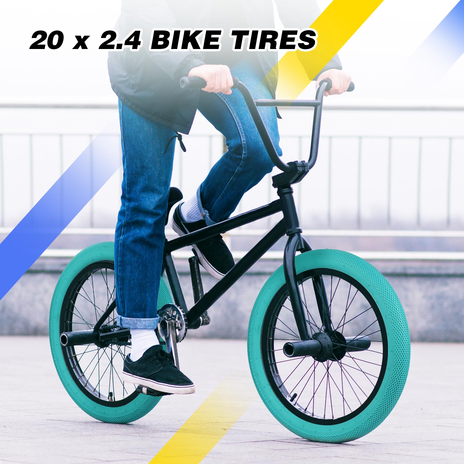 BMX用 20インチ　2本セット KENDA BMXタイヤ 自転車 タイヤ 2本セット 20インチ kenda K-905