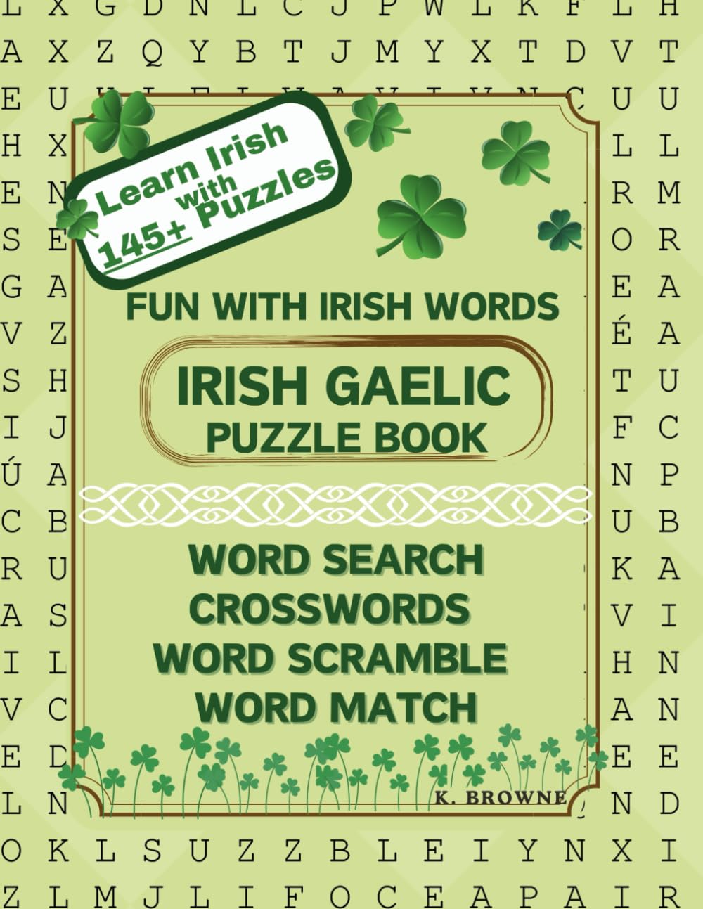 Fun With Irish Words: Irish Gaelic Puzzle Book (IRISH PUZZLE BOOKS)