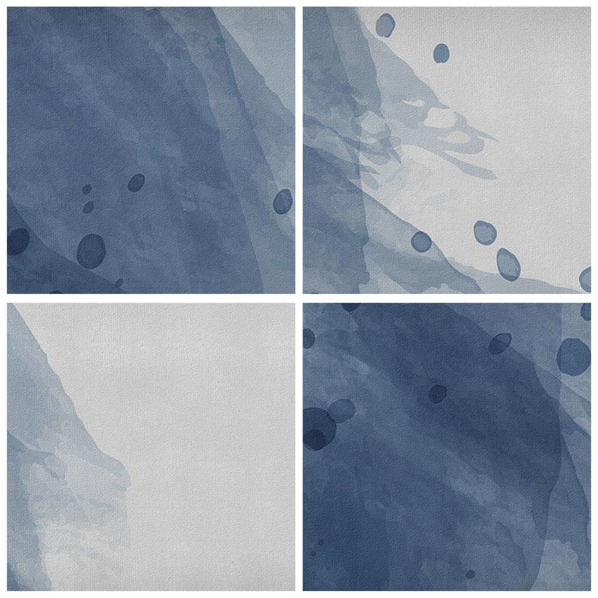 ARTTOR Lienzos Decorativos Azul Blanco Fondo Cuadro Sobre Lienzo Moderno 60x60cm Cuadros Decoracion Salon Dormitorio Cocina Cuadros Pared Imágenes Grande Wall Art Prints Decor Canvas AC60x60-5088
