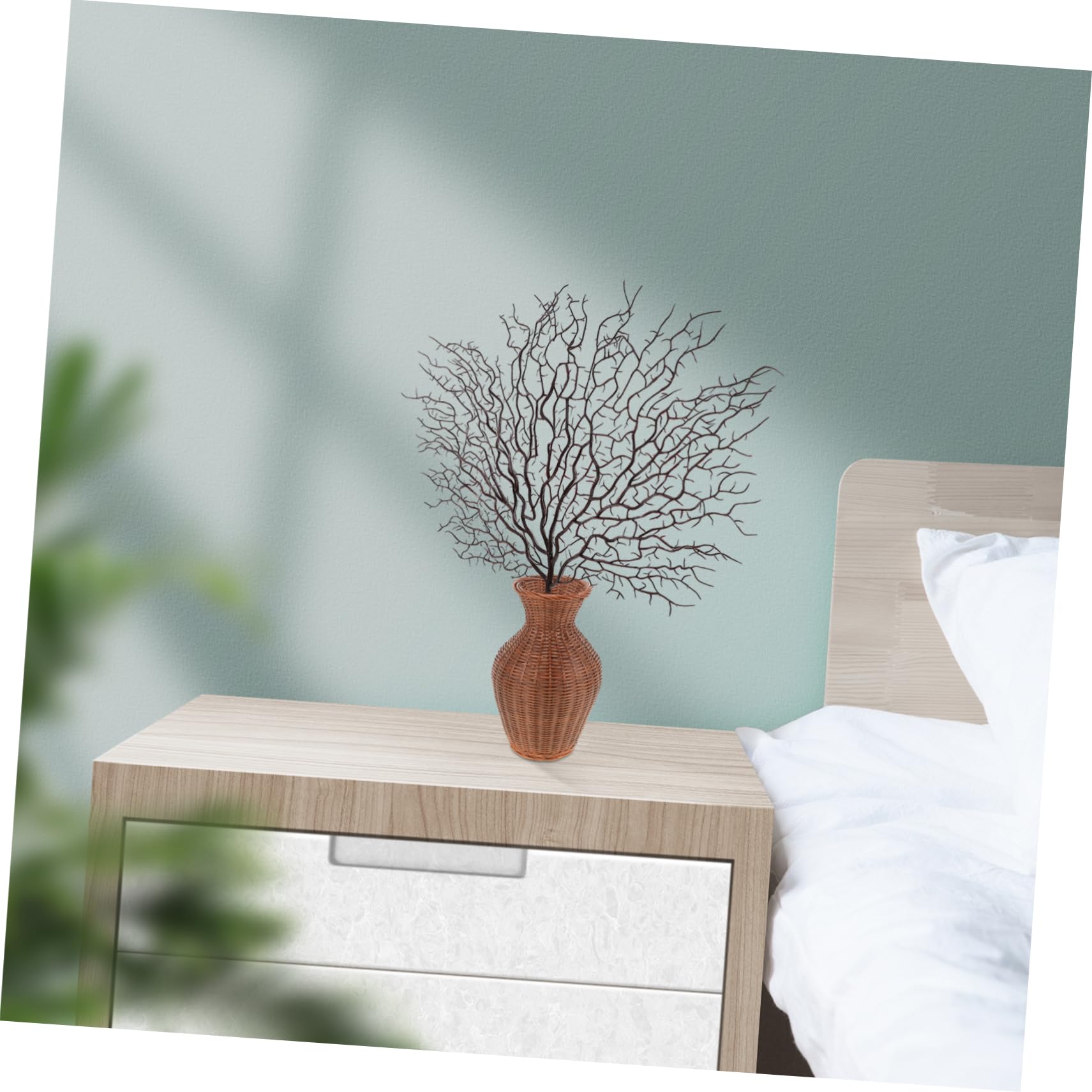 STOBAZA 6pezzi Rami Artificiale Simulati Per Decorazioni Rami Finti Corallo Per Riempimento Vasi Design Realistico e Facile Da Usare Per Progetti e Decorazioni Casa