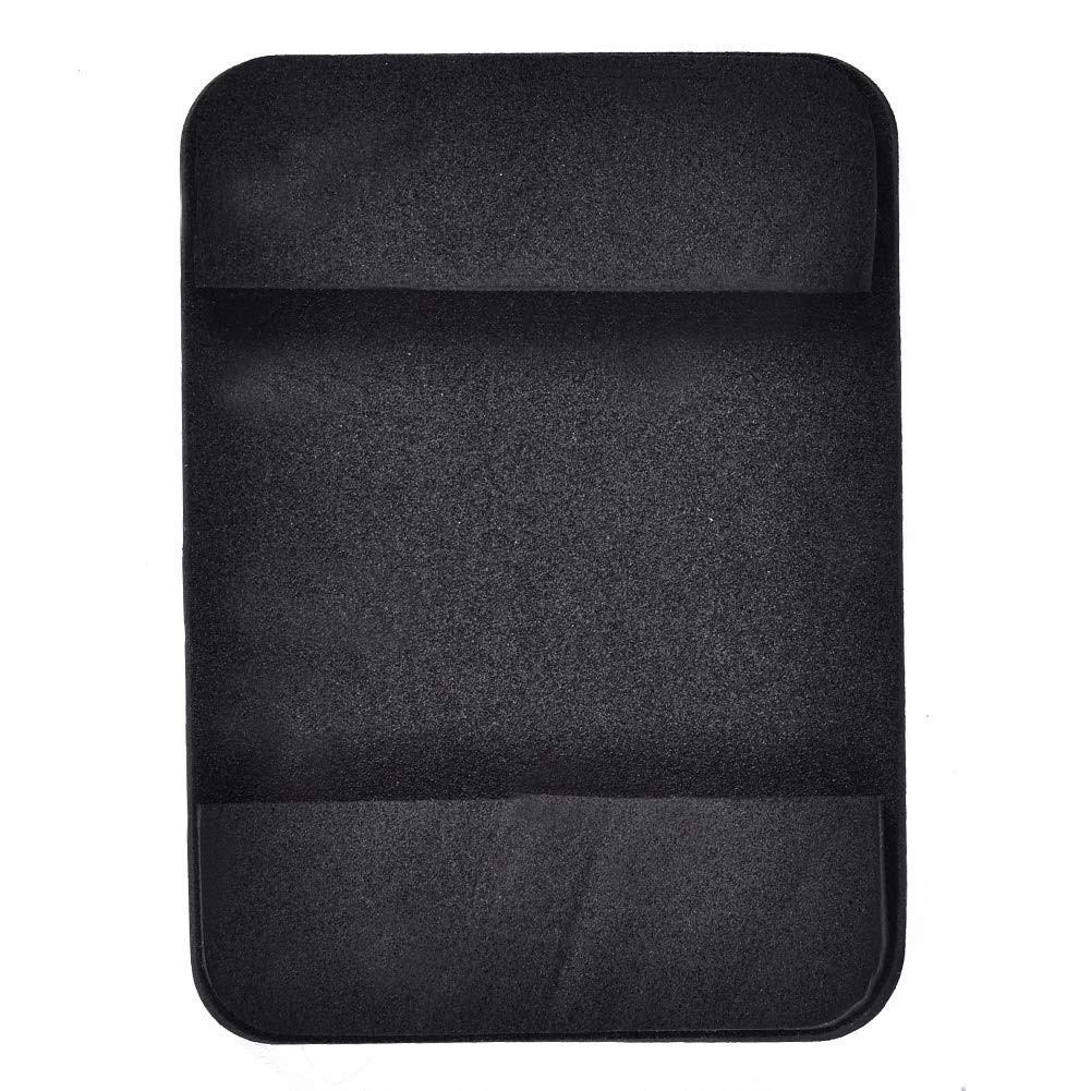 gototop Set di sourdines di batteria in schiuma di gomma nero Mute Silenzioso per Batteur