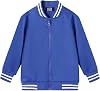جاكيت البيسبول LittleSpring Boys Girls Zip Up Bomber Jacket Thin 2-10Years