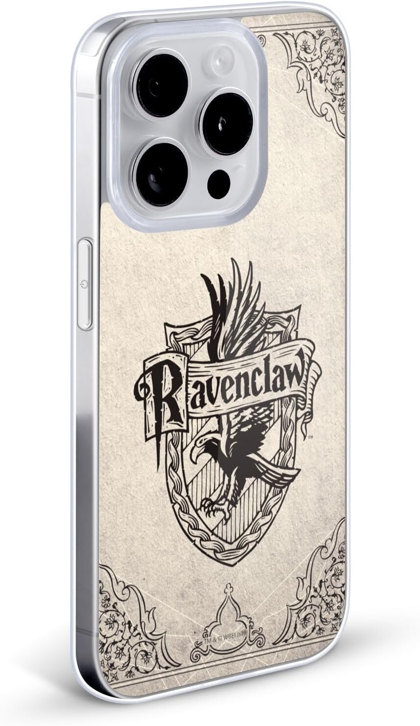 Head Case Designs Officially Licensed Harry Potter Ravenclaw Parchment Sorcerer's Stone I Gel Case [Military Grade Protection] Compatible with Apple iPhone 12 Mini and Compatible with MagSafe