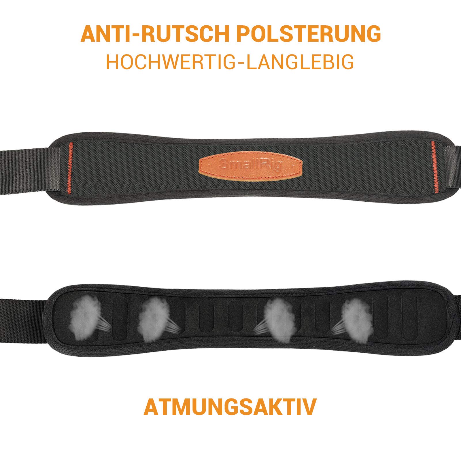 SMALLRIG Kameragurt Universal Kamera, Verstellbarer Schultergurt PSC2428