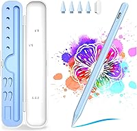 Vista 10 de Lápiz capacitivo para iPad A16/10ª/9ª Generación, Carga Rápida de 10 Minutos para Apple Pencil y Lápiz iPad, Compatible con iPad
