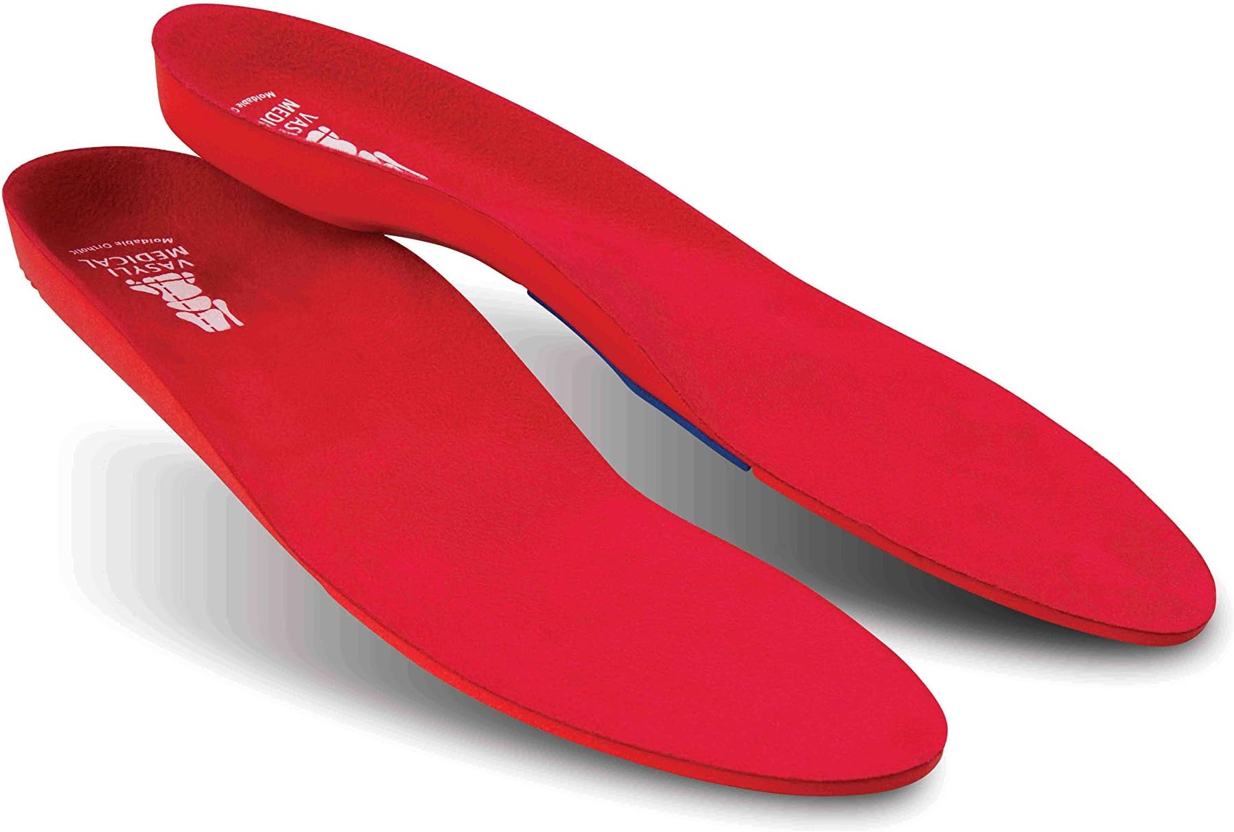 Vasyli Red Custom Full Length Orthotics Large