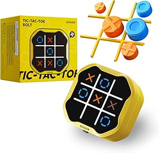 Sponsored Ad - GiiKER Tic Tac Toe Bolt Game, Original 3-in-1 Handheld Puzzle Game, Portable Travel Games for Car Ride, Toy...