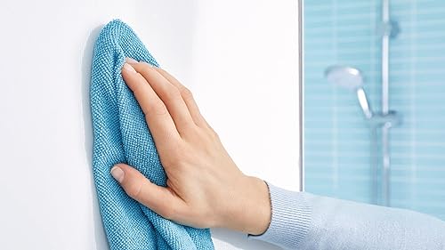 Miniatura 6 de tesa UK 40206-00000-00 tesa Aluxx - Organizador grande para ducha de baño, cesta de estante, aluminio cromado, adhesivo extraíble, 3.622 in x 17.717