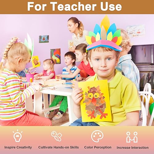 Miniatura 6 de Cartulina marrón de papel kraft de 8.5 x 11 pulgadas con 28 hojas, papel grueso, adecuado para crear tarjetas de felicitación de estilo vintage,