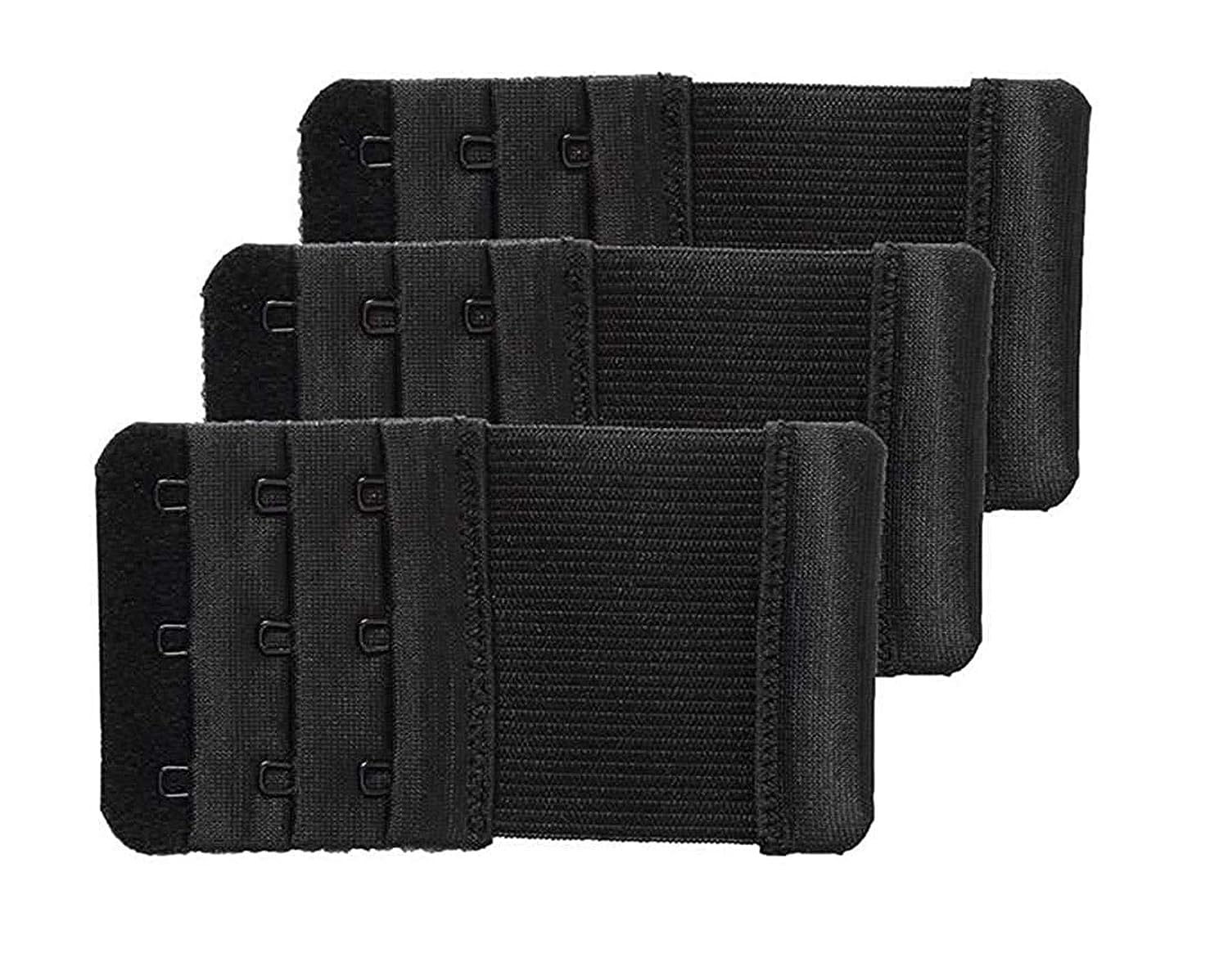 style Bra Hook Extender-2 Hook - 3 Eye (with Extra Elastic) Save Your Bra Increase Band Length-Bra Extensions-Bra Extender Combo-image-37