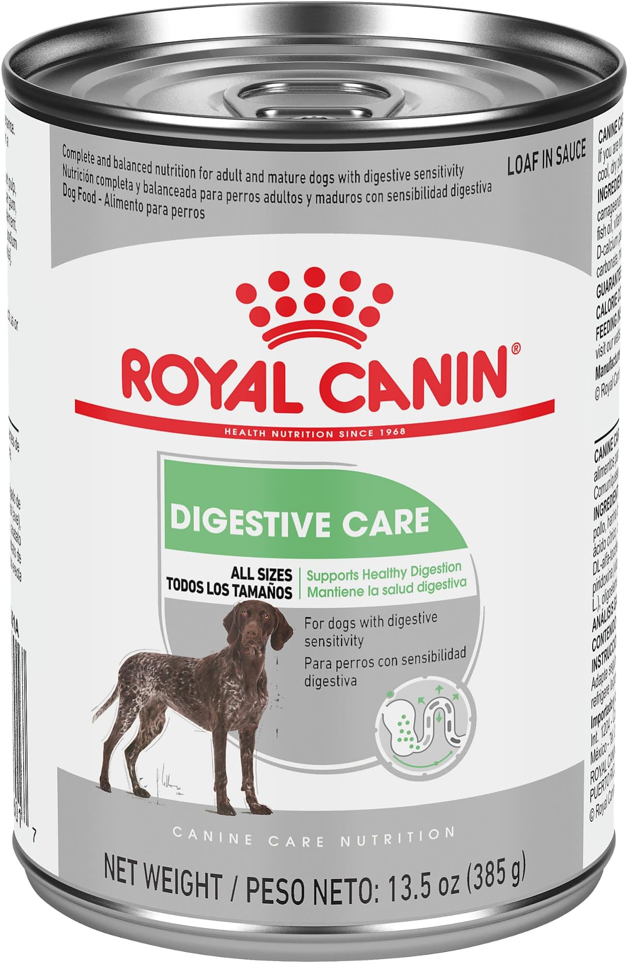 Canine Care Nutrition Digestive Care Adult Loaf in Sauce Dog Food, 13.5 oz (Pack of 12)
