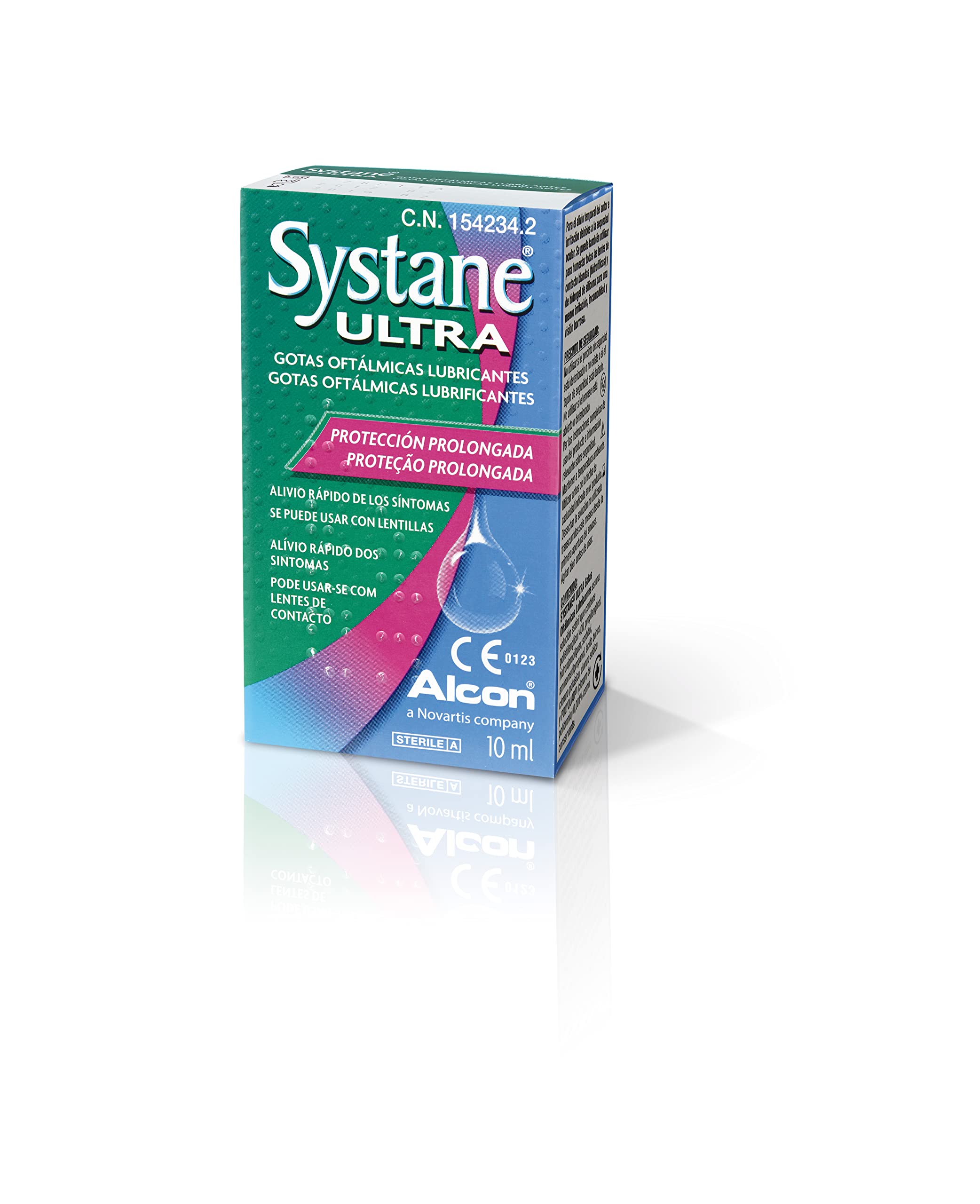 Systane 8470000000000 Ultra Gotas Oftálmica Lubricantes para Ojos, 10 ml
