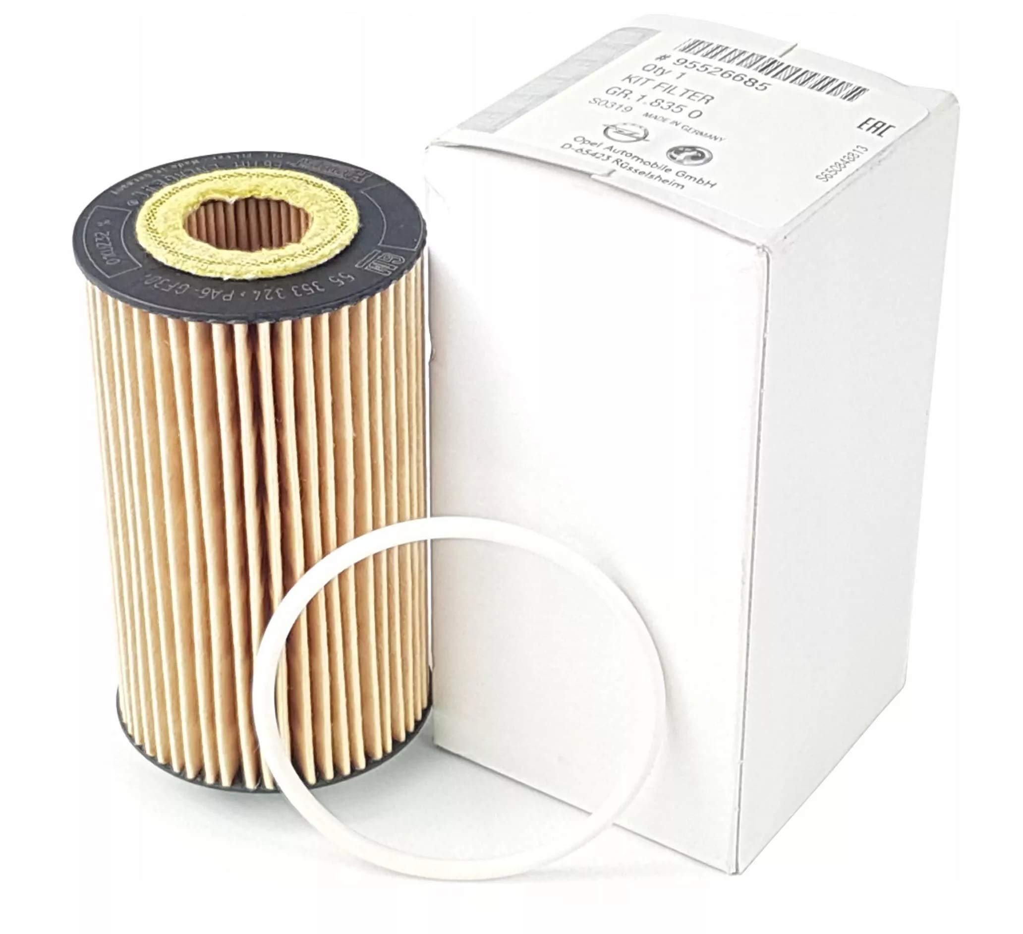 Opel Pack Duo Aceite 5 litros Genuino DEXOS 1 + Filtro Aceite Motores Gasolina 1.2/1.4/1.6 95526685
