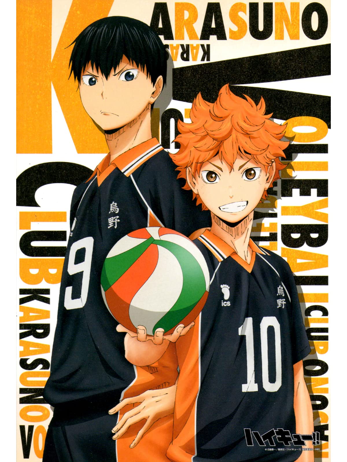 Wowposters Anime Haikyuu!! (Volleyball) Karasuno Poster - 21X30 Cm