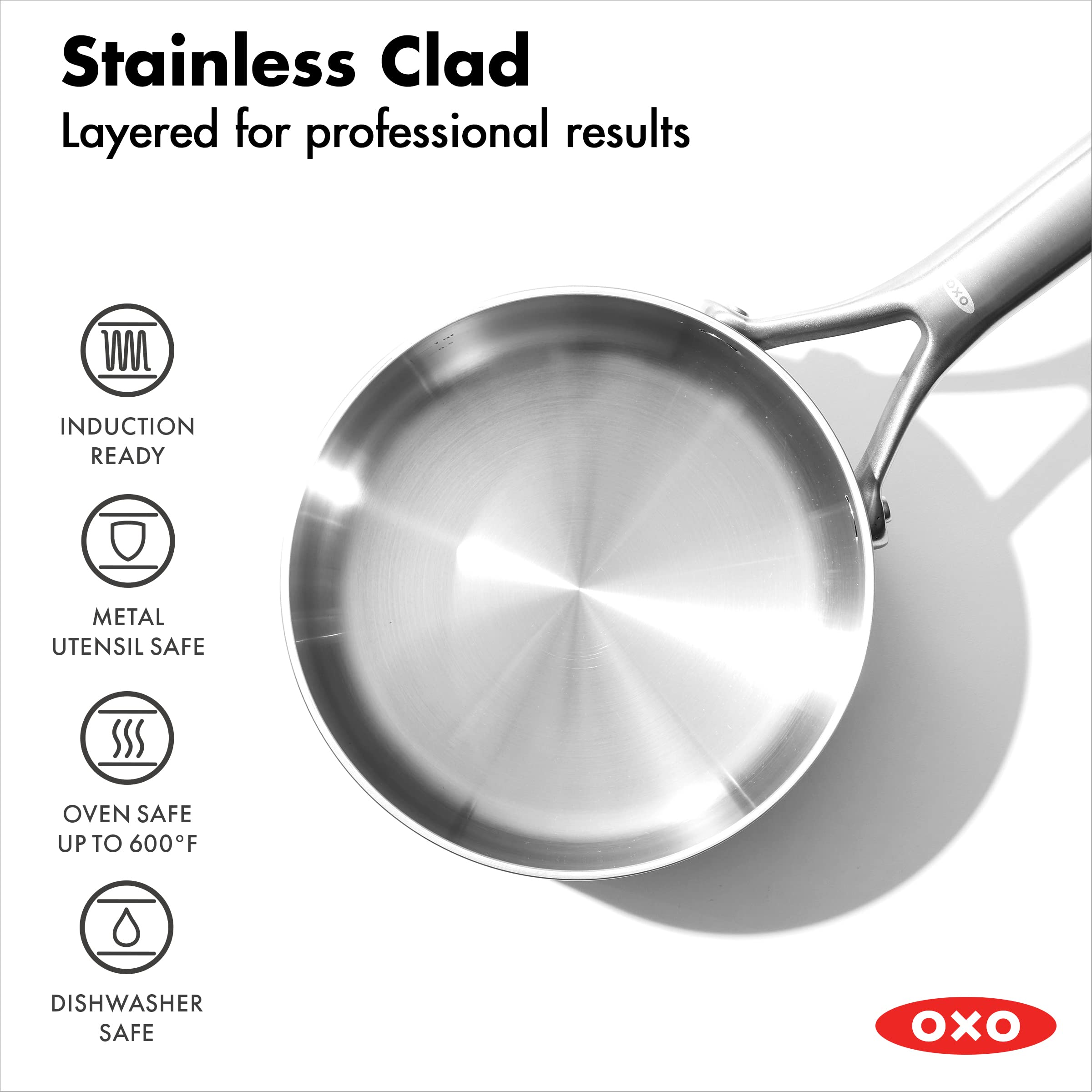 OXO CC005891-001, Edelstahl, schwarz