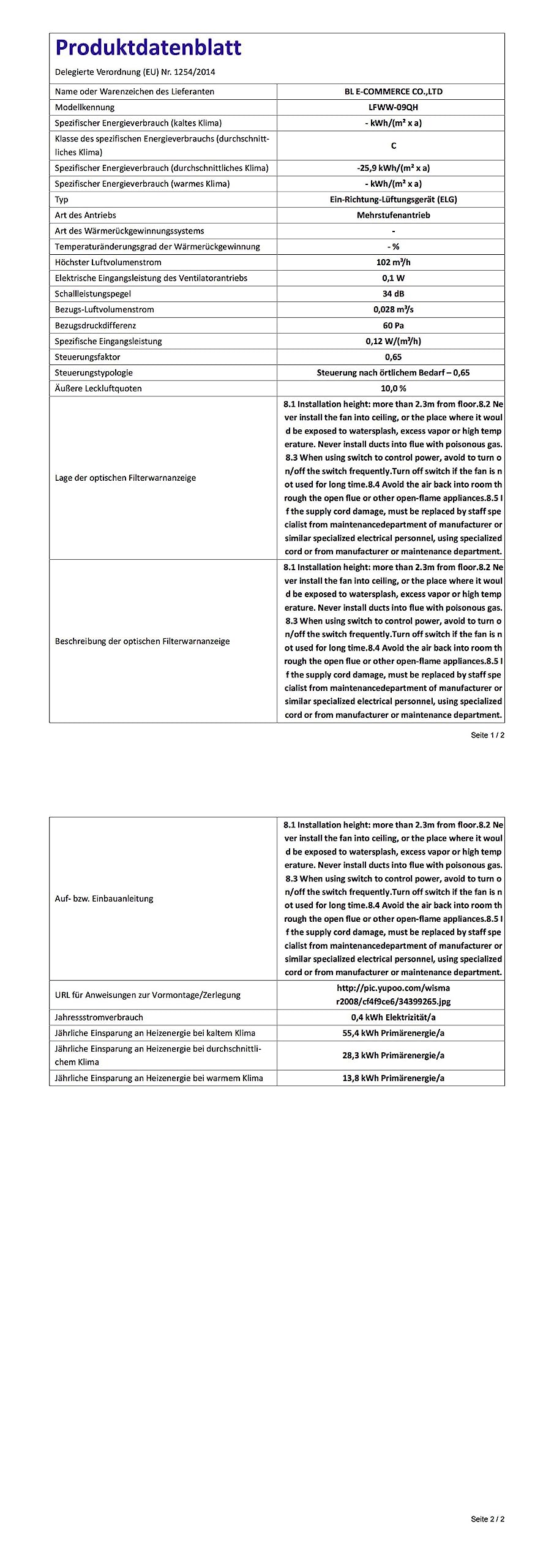 Herrselsam Wentylator łazienkowy 100 mm z czujnikiem wilgotności, timerem i zaworem zwrotnym, wentylator łazienkowy, wentylator wyciągowy, cichy wentylator łazienkowy do łazienki i kuchni, biały