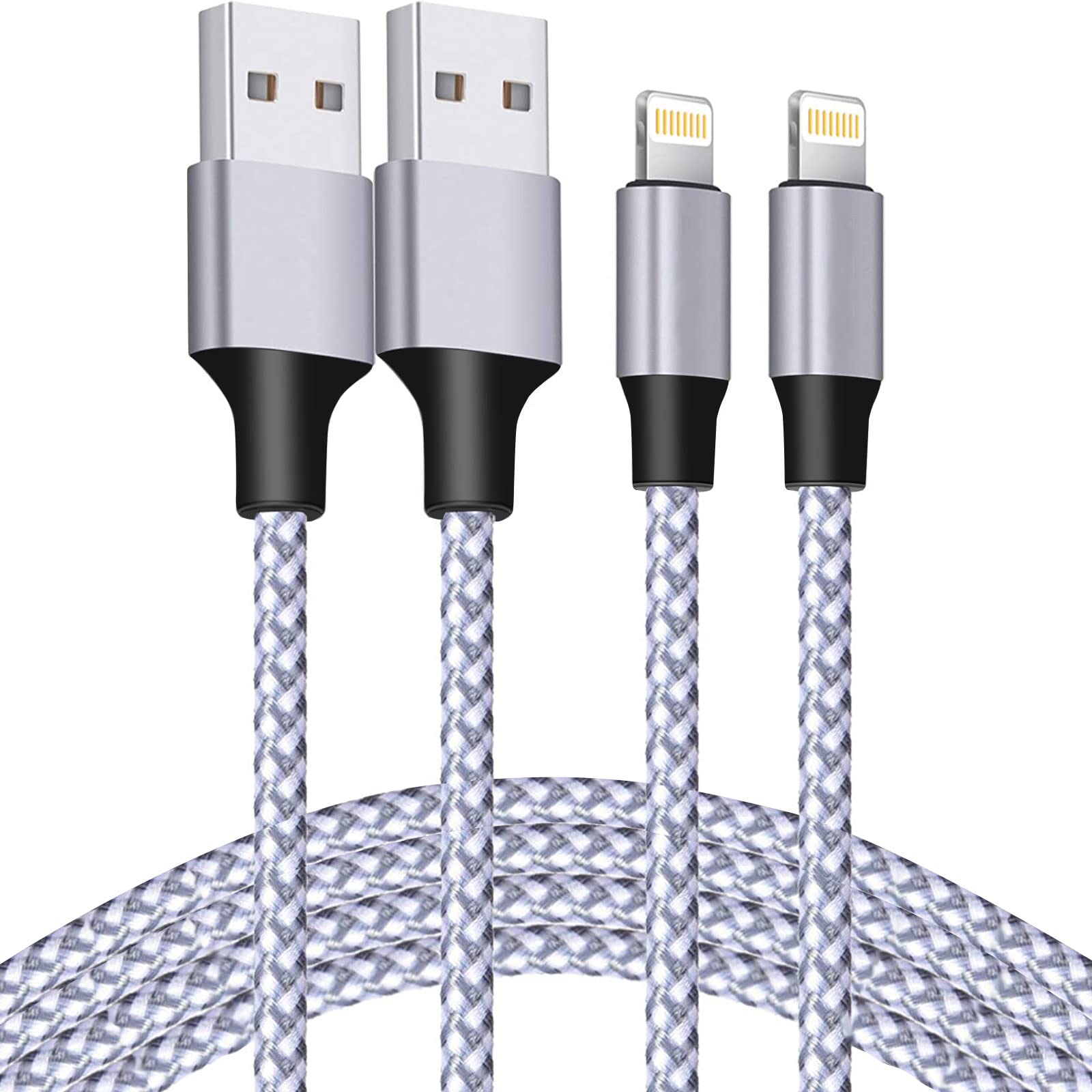 Amazon.co.jp: ライトニングケーブル 2m 2本セット 【 Apple MFi認証