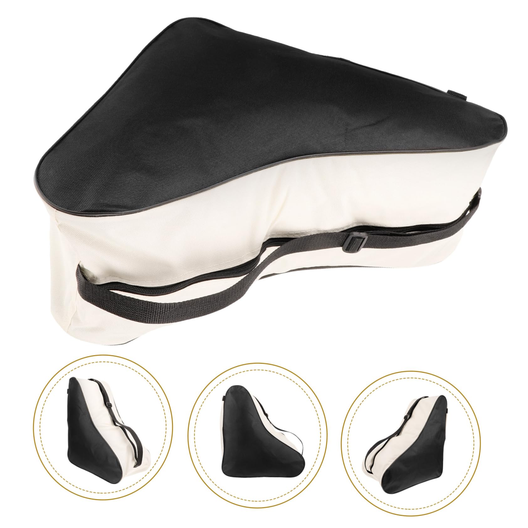 ibasenice borsa da skate borsone trolley ghiaccio pattini a rotelle per magazzinaggio Accessori pattinare borsa a tracolla a custodia per pattini a rotelle Panno Oxford