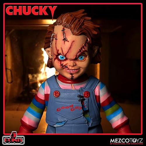 Miniatura 9 de Mezco Toyz Child's Play Chucky - Juego de figuras de lujo de 5 puntos