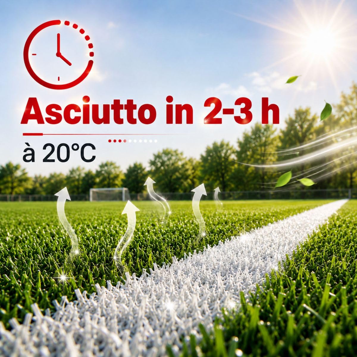 Pittura per campi da calcio - TRACE SPORT - 15 kg Bianco - ARCANE INDUSTRIES