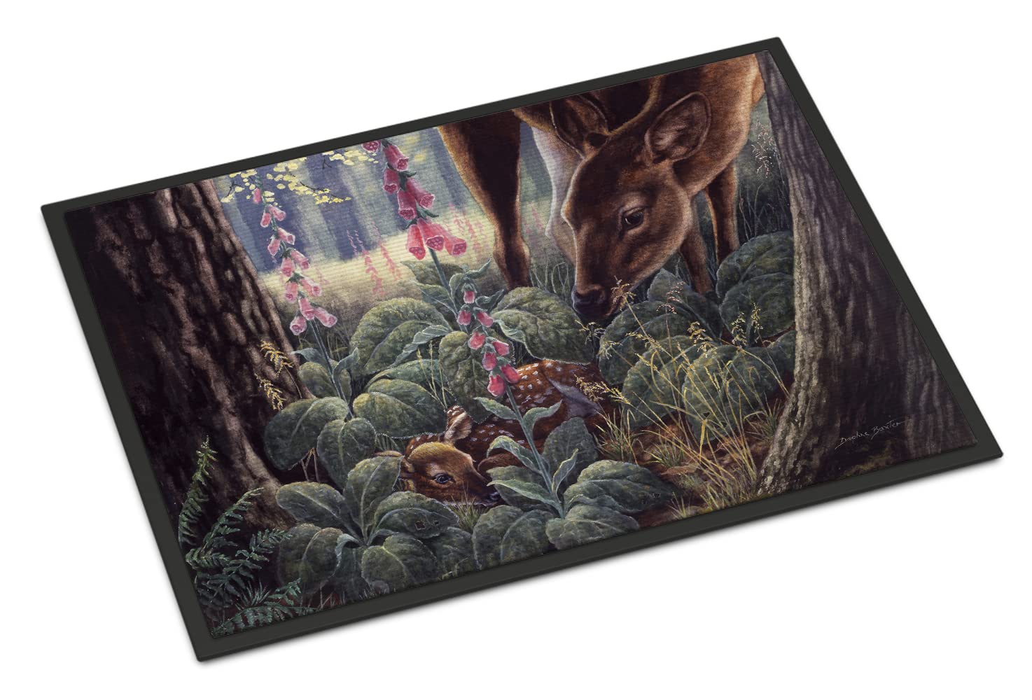 Caroline's Treasures BDBA0259JMAT, tappetino per interni ed esterni, 24 x 36 cm, multicolore