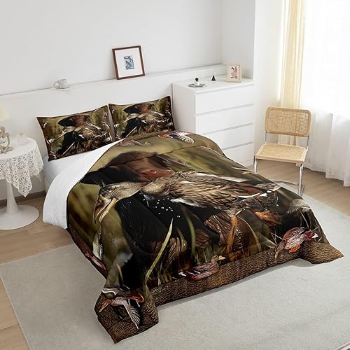 Miniatura 8 de Erosebridal Juego de edredón de polilla gótica, tamaño matrimonial, diseño de esqueleto de Halloween, decoración bohemia de polilla de la muerte,