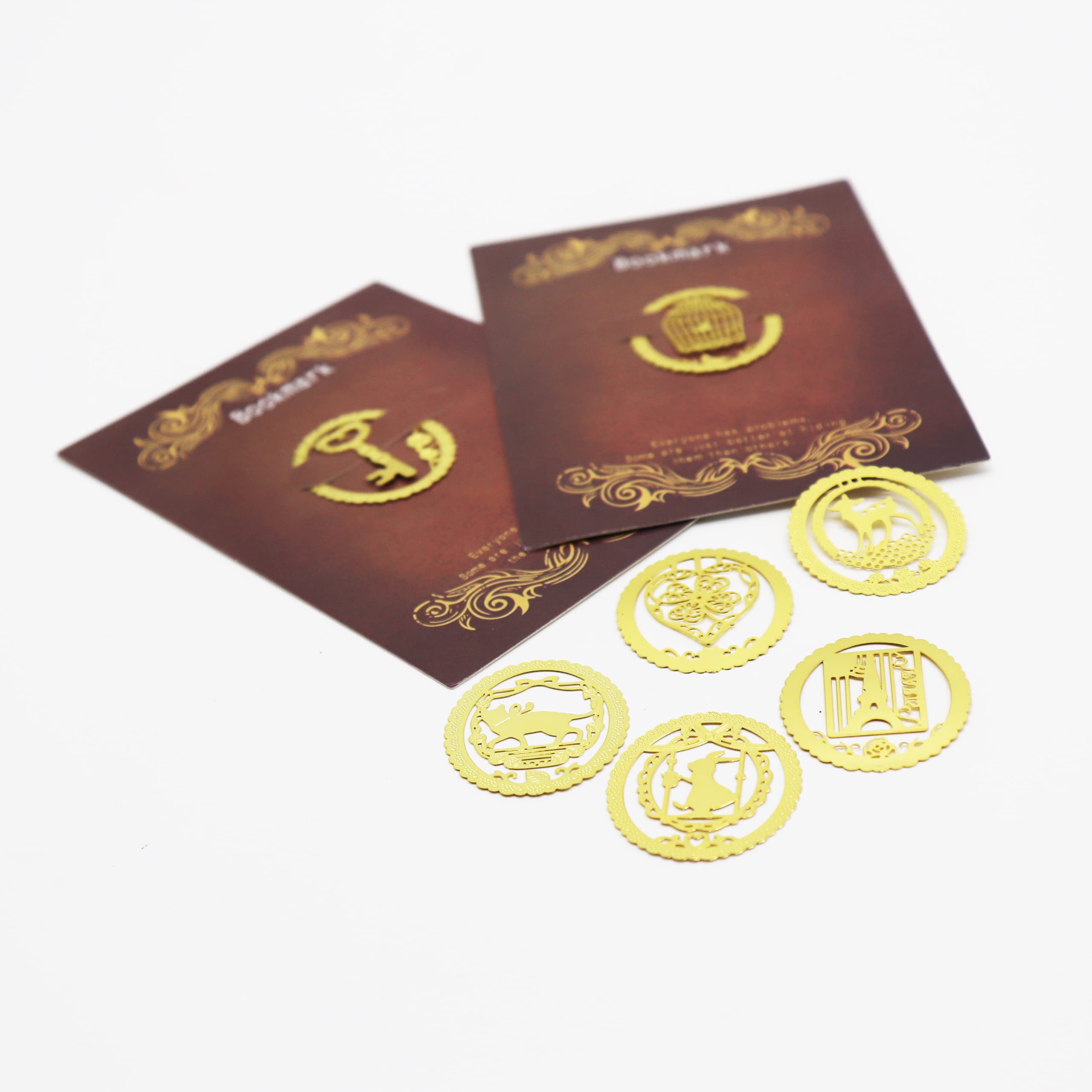 7 marcadores de página de metal, 7 marcadores de página, clip de marcador de marcador de papel, suministros escolares, marca de página personalizada, regalo maestro de escuela