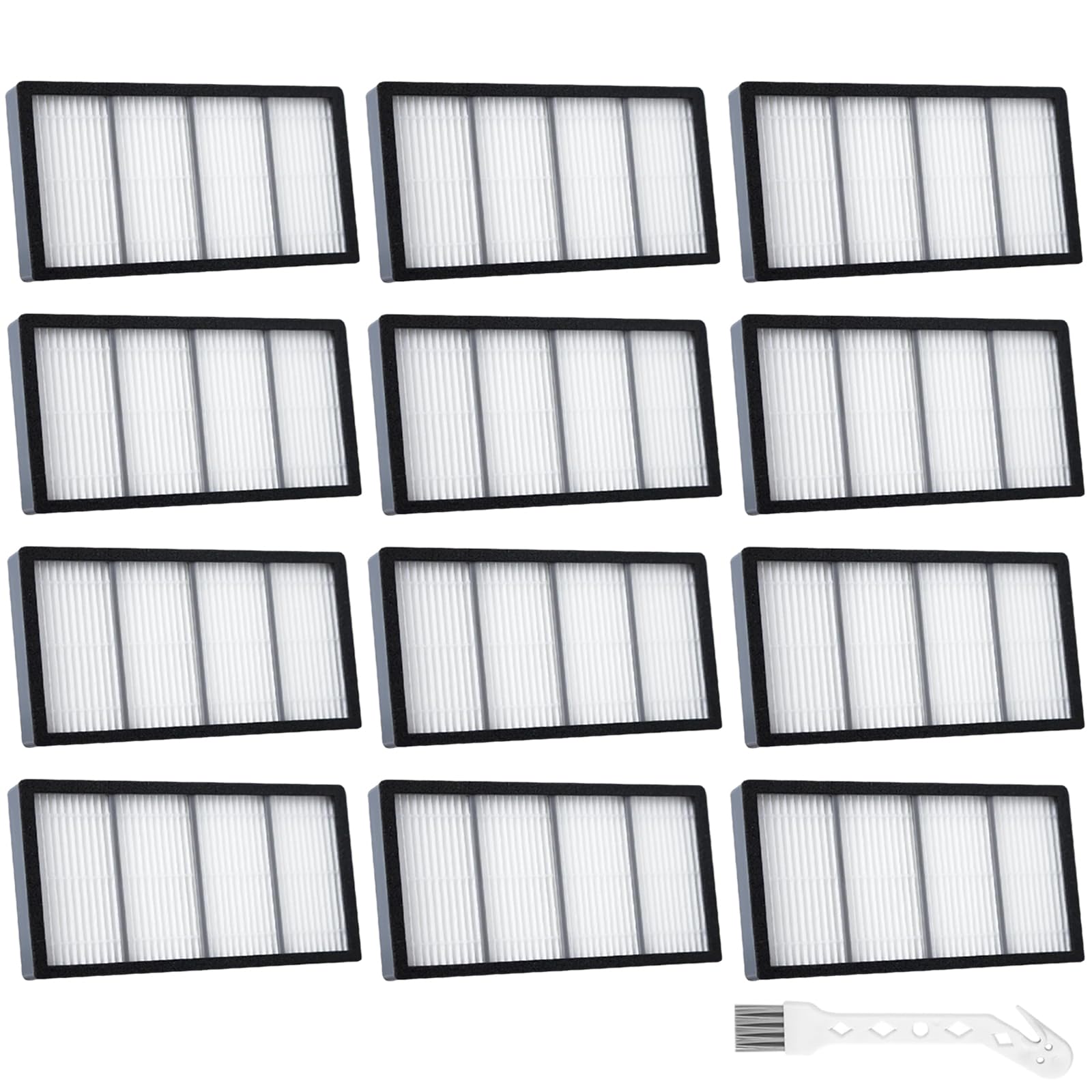 StylishClean 12 Pack Replacement Filter compatible for Roomba s9 (9150) s9+ s9 Plus (9550) s Series Robot Vacuum Cleaner