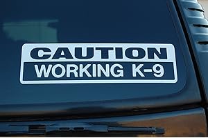 Caution K9 Decals, Your Dog's Safety Mandate