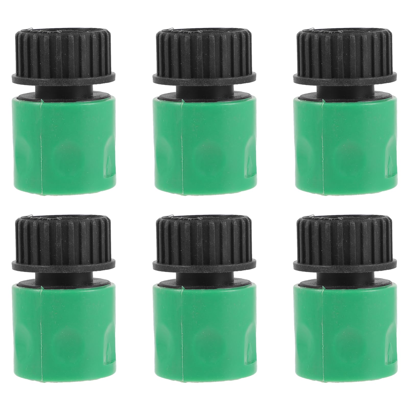 POPETPOP 5 Set di Adattatori per Tubo da Giardino Connettore Tubo-Rubinetto Attacco Rapido Plastica 3/4 Pollici Giunto per Tubo da Giardino 6 Pezzi*5