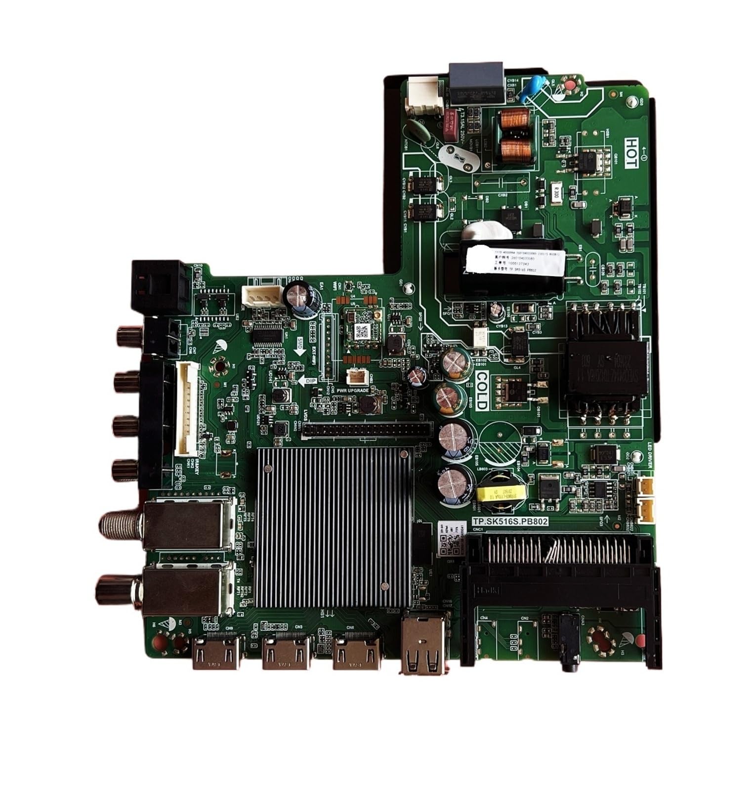 Écran noir sur TV LCD ? Changez la carte mère TP SK516S PB802