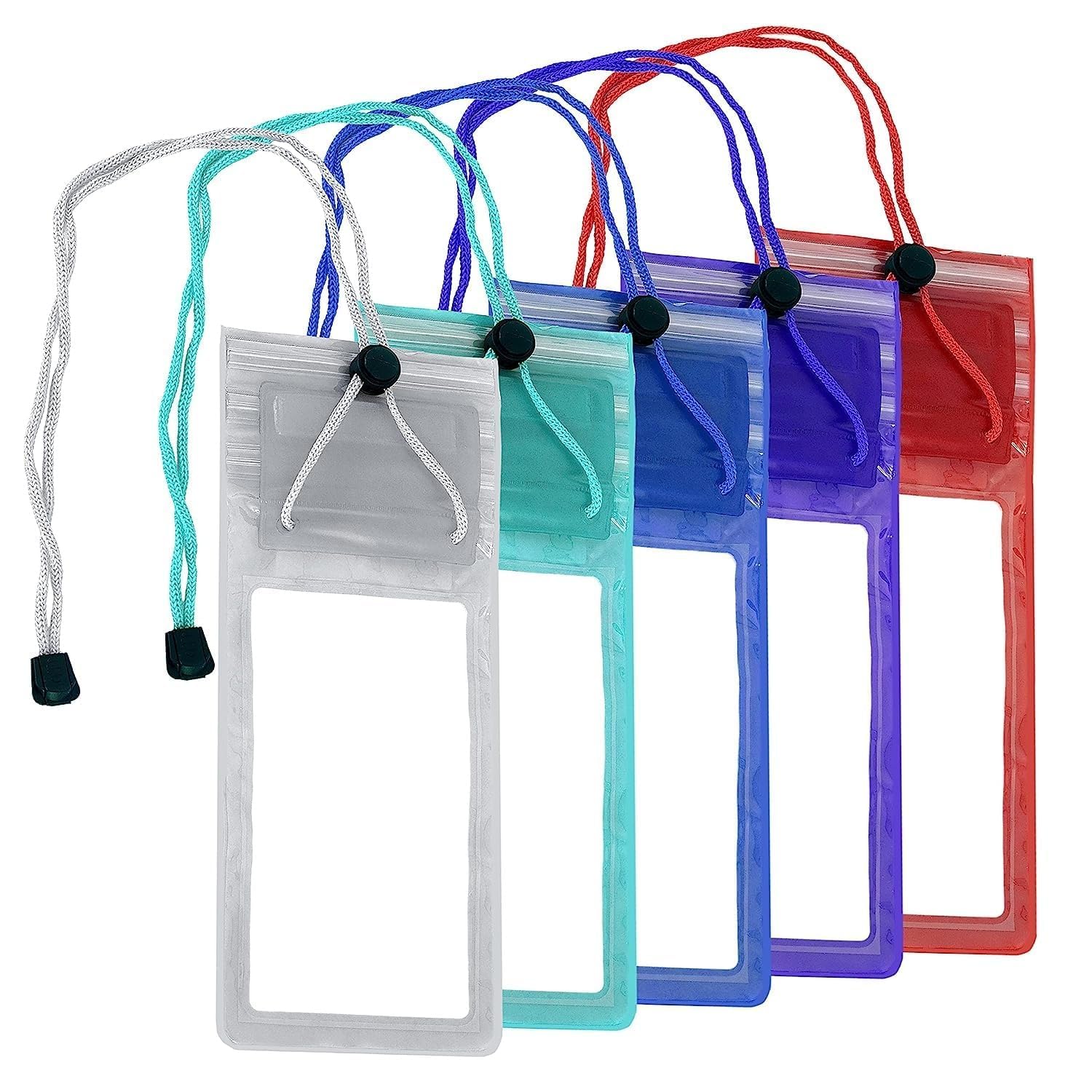 Waterproof Mobile Cover Pouch | Cell Phone case | Mobile Cases | Waterproof Phone Pouch for All Cell Phone Mobile Cover Moto up to 7 inch, Transparent (Pack-1)