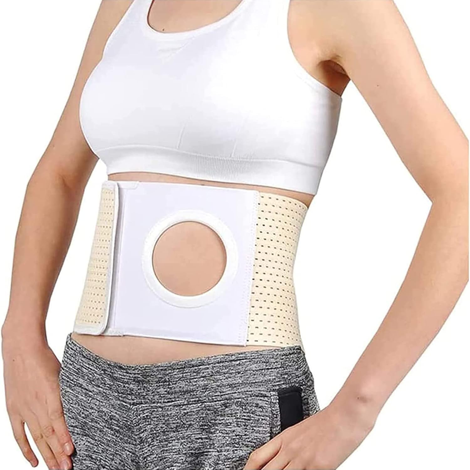 Medical Ostomy Belt Ostomy Hernia Support Belt Unisex Stoma Support