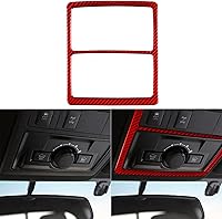 Vista 40 de NVCNX Real Premium Fibra de carbono compatible con Toyota Tacoma 2016-2017 Accesorios Car Dash Bed Interruptor de luz Panel Panel Cubierta
