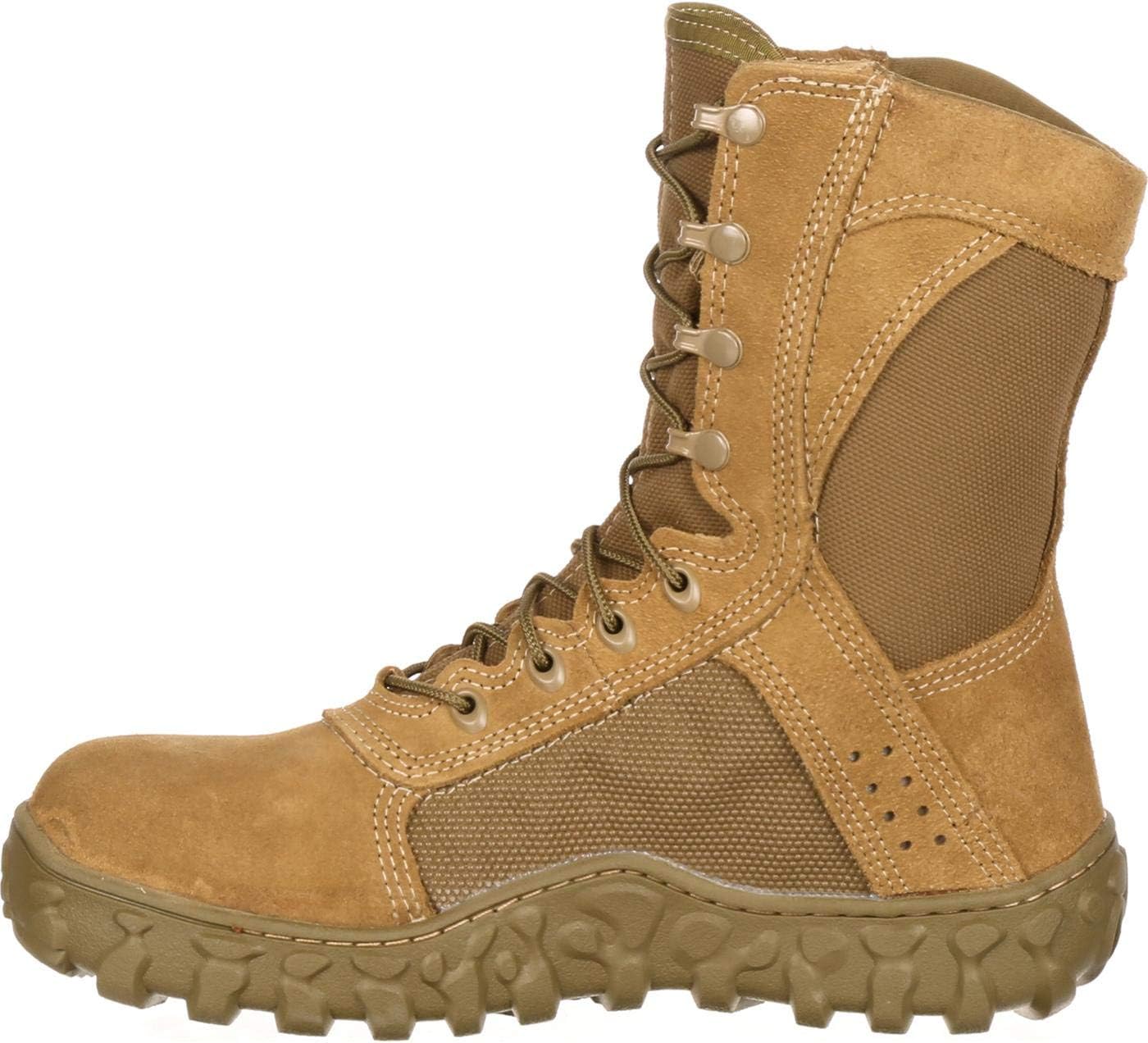 Rocky Mens 8" S2v Protective Toe 6104 Industrial-and-construction-shoes, Coyote Brown, 8.5 Wide US - Image 6