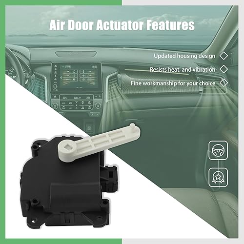 Miniatura 3 de SCITOO Reemplazo de actuador de puerta de mezcla de calentador HVAC para Cadillac para ATS 2013-2015, para Cadillac para CTS 2014-2015 604-317